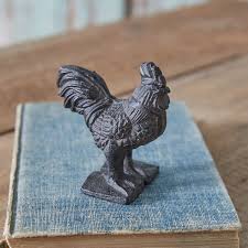 Cast Iron Rooster – Back-En-Thyme