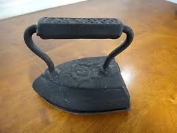 Vintage Sad Iron / Flat Iron With Trivet E&H Mfg Co. No 6 | eBay