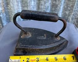 Vintage Cast Iron Door Stop.vintage Sad Iron.vintage Cast Iron Book End. Cast Iron Rustic Primitive Home Decor.rusty Flat Iron. - Etsy