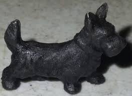 Vintage Cast Iron Scottie Dog Figurine Figure 2” | eBay