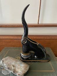 Vintage Notary Public Stamp/seal . 1900s . Cast Iron & Brass ...