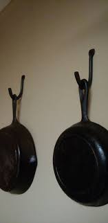 Cast Iron Cookware Round Hooks *skillet Hooks *pot Hooks *kitchen Hooks - Etsy