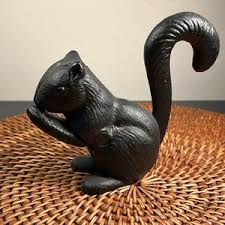 1900's Cast Iron Squirrel Nut Cracker Tail Lever Vintage Antique Beautiful! - Etsy