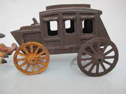 Antique Cast Iron Horse Carriage Mechanical Toy – The Vault by Gary Germer