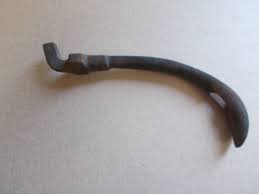 VINTAGE WOOD COAL STOVE LIFT HANDLE CAST IRON GRATE LID SHAKER | eBay