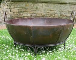 Giant Fire Pit 120cm Heavy Duty Fire Bowl Kadai - Etsy