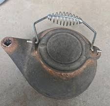 1800's Enterprise Foundry & Co. Tenn. Cast Iron Teapot for *Display Only* | eBay