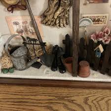 3D diorama gardening scene shadowbox | eBay