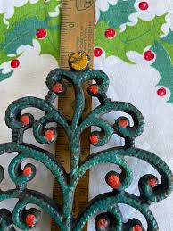 Vintage Cast Iron Christmas Trivet - Etsy
