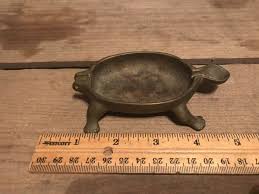 Brass Turtle Ashtray Change Dish No Lid | eBay