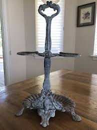 Antique Royal Cast Metal Stand | eBay