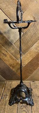 Antique Vintage Victorian Cast Iron Metal Art Deco ...