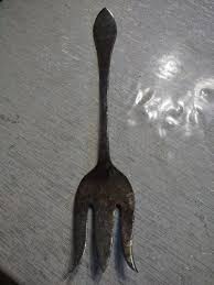 Antique WSS Blackington Silverplate Serving Fork 11.5" | eBay