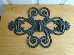 Extra Thick, Extra Heavy CAST IRON COAT HOOKS Hangs on your ...