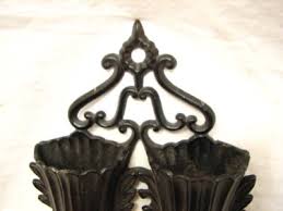 Early MATCH SAFE 1867 PAT CAST IRON HOLDER DOUBLE POCKET ...