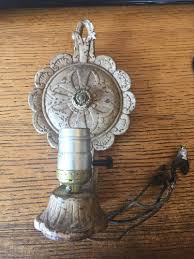 Antique Cast Iron Painted Wall Sconce – Historic House Salvage