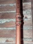 Should 8ft length of copper pipe be strapped inside wall? | DIY Home Improvement Forum