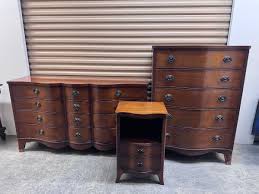 Vintage Drexel Travis Court Federal Mahogany Bedroom Set | eBay