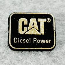 CAT Diesel Power Plastic Lapel Pin Black | eBay