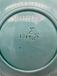 Majolica Reticulated Violets Plate by Villeroy and Boch | Chairish