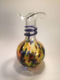 Modern Dot And Blue Swirl Glass Decanter | eBay Australia
