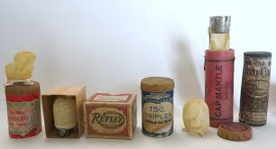 Gas Lamp Mantles Boxes Lot 6 Antique Vintage Apolo Reflex ...