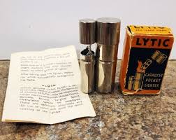 Rare LYTIC 1910 Catalytic Methanol Lighter, With Original ...