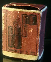 Antique B-H catalytic self-starting lighter with box