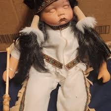 Porcelain Native American Boy Dolls - Etsy