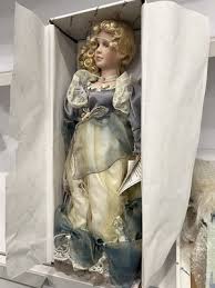 DUCK HOUSE HEIRLOOM PORCELAIN DOLLS "Vada” D18-8908 WITH ORIGINAL PACKAGING | eBay