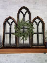 Black Wood Cathedral Style Arch - Etsy
