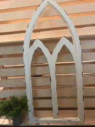 Vintage Inspired Cathedral Style Frame, Faux Window ...