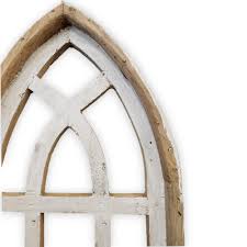 Amazon.com: Farmhouse Wooden Wall Window Arches Set of 2 ...