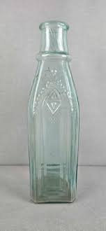 Sold at Auction: Antique Aqua Glass Cathedral Pickle Bottle