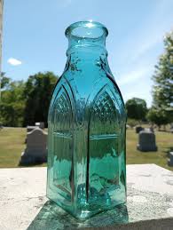 Early 19th century pickle jar with iron pontiled base