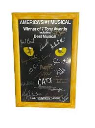 Vintage CATS Americas Broadway Musical Poster CAST ...