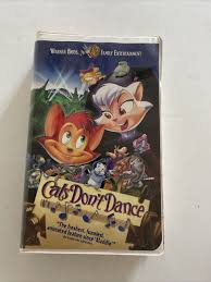 Cats Don't Dance (VHS, 1997) Clamshell Scott Bakula Jasmine ...