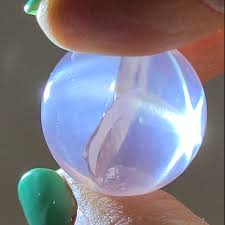 Pink girasol rose quartz with star flash asterism - RQ132 | Featherlight Dust Crystals