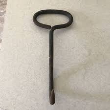 Vintage Antique Iron Meat Hook Hay Hook Hand Forged Rustic ...