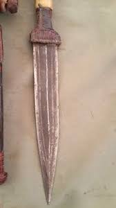 Antique tribal African / Tuareg hunting knife dagger.Not a ...