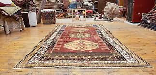 Pre-1900's Wool Pile Vegy Dye Nagorno-Karabahk Inscribed ...