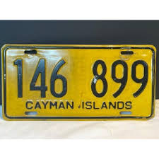 Cayman Islands License Plate - Etsy