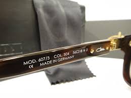 Cazal 607/3 Sunglasses 607 Crystal Stones Color 504 Brown ...