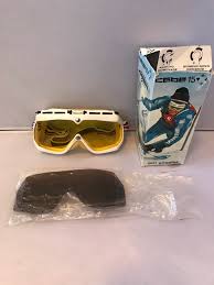 Vintage Cebe 15 Ski Goggles - Etsy