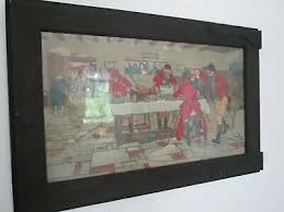 Antique Hunting Chromolithograph Cecil Aldin "Fallowfield Hunt..." 06759 | eBay