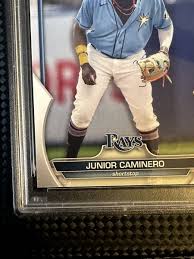 2023 Bowman Paper Prospects Junior Caminero PSA 10 Gem Mint #BP61 1st | eBay