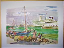 Cecile Johnson Watercolor Print #2 | eBay