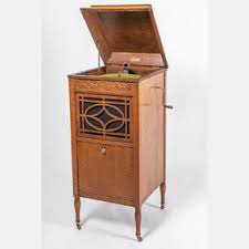 A Thomas Edison C150 Diamond Disc Floor Phonograph, Ca.