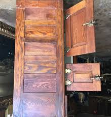 Antique Ice Box Refrigerator (1900's+) "Natural Wood" BELDING HALL | eBay