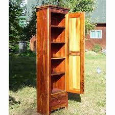 Country Roads Barnwood Jelly Cupboard